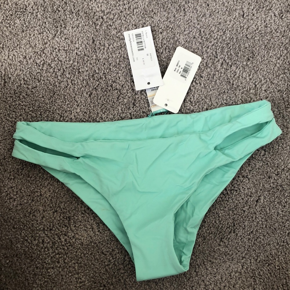 L*space bikini bottoms in mint. NWT